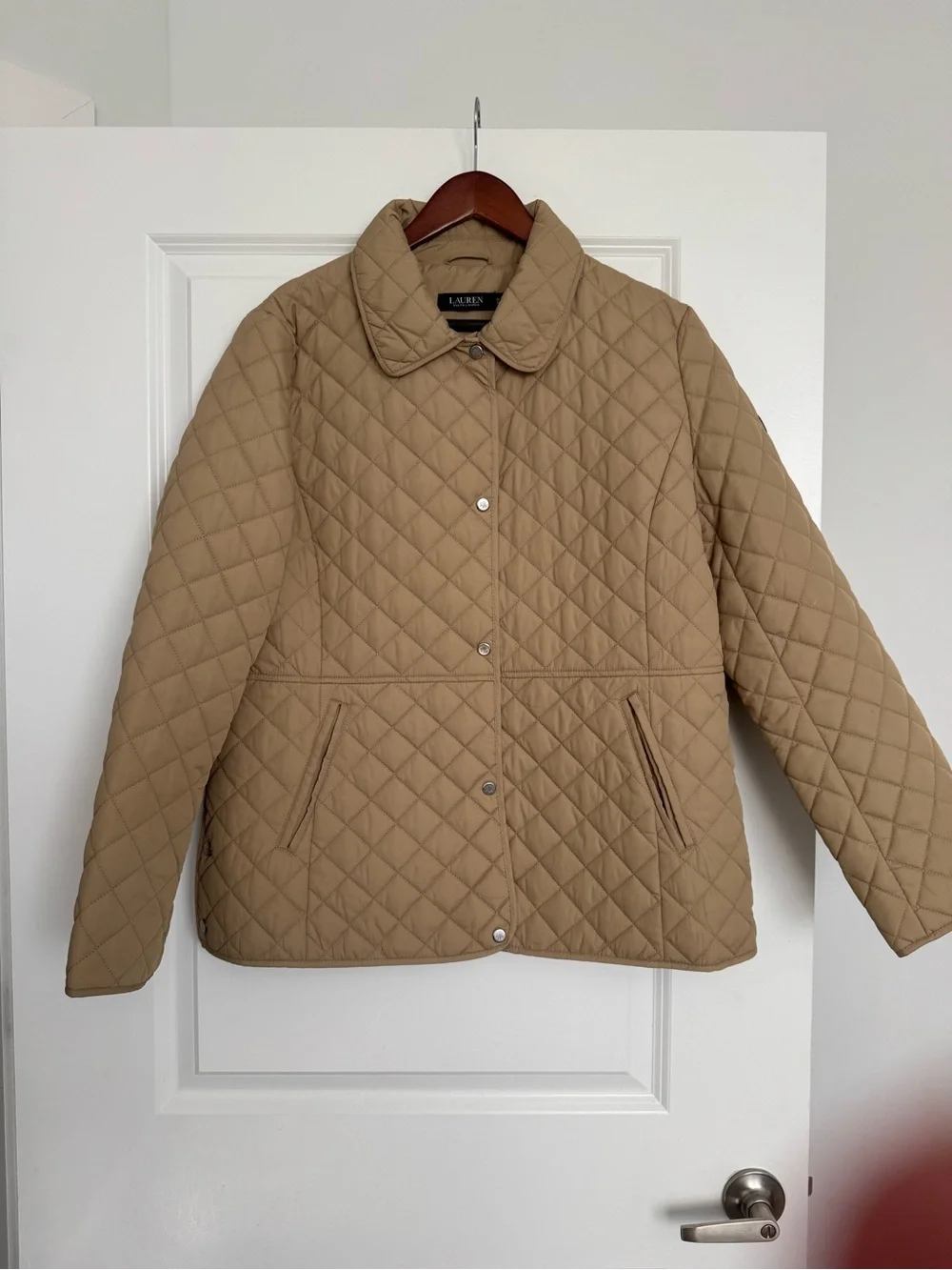 Lauren Ralph Lauren women’s diamond quilted barn jacket XL